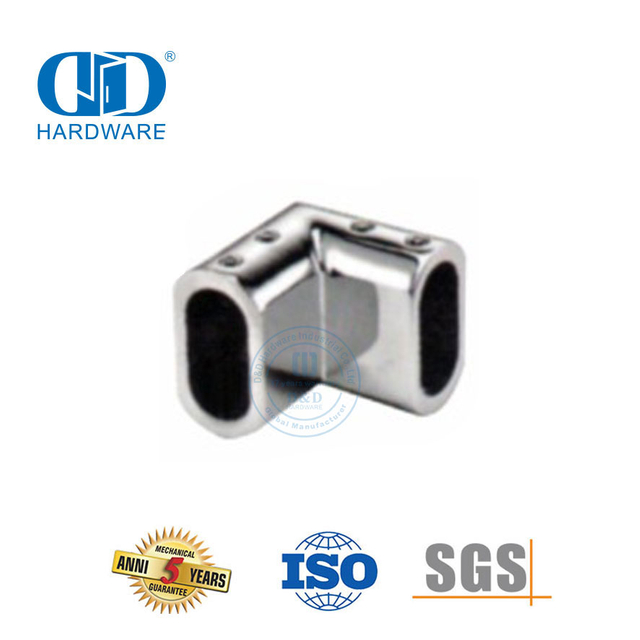 Matériel de charnière de porte de connecteur en verre d'acier inoxydable Hardware-DDSL002-7 de porte coulissante