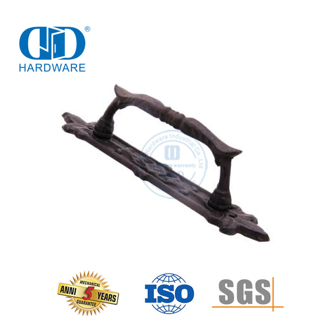 Accessoires modernes de quincaillerie de porte coulissante de grange de poignée de traction d'acier inoxydable pour Doors-DDBD096 de dérivation
