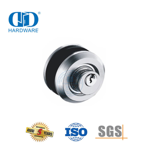 Quincaillerie pour porte coulissante en verre, quincaillerie pour porte coulissante en aluminium et acier inoxydable, serrure et Keep-DDSK013