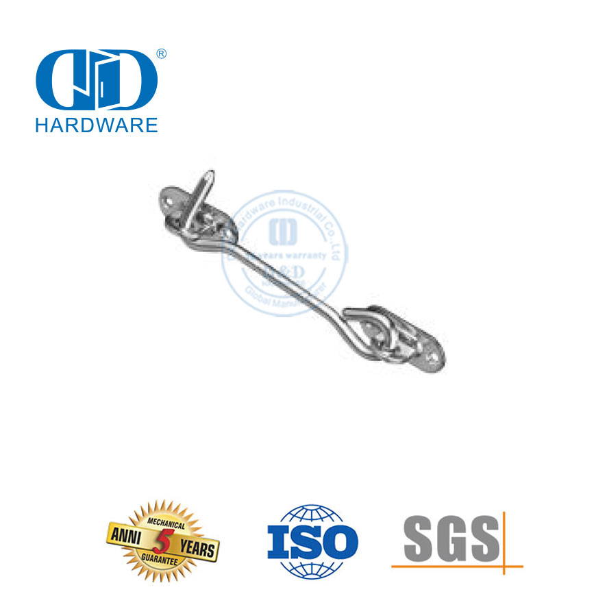 Matériel de construction en acier inoxydable meubles grange porte garde serrure matériel porte pliante garde Lock-DDBD132