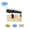 Quincaillerie de porte de grange bi-pliante en acier inoxydable, Kit de rails de quincaillerie pour porte de grange double coulissante pour porte robuste-DDBD038