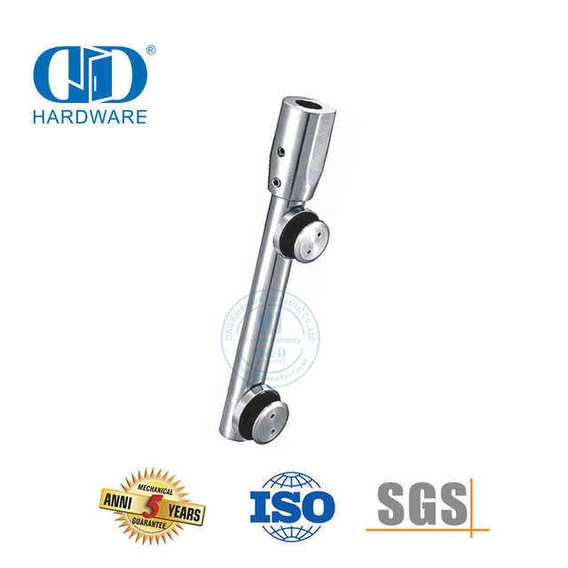 Pivots supérieurs en acier inoxydable, systèmes de portes en verre courtes, quincaillerie en verre, porte en verre Pivot-DDGP001