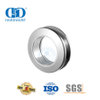 Bouton rond en aluminium, quincaillerie de porte coulissante en verre et en acier inoxydable, trou traversant, poignée de porte-DDSK017
