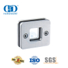 Serrure de porte coulissante en verre en acier inoxydable, bouton de salle de bains, porte coulissante en verre carrée, poignée en coupe-DDSK019