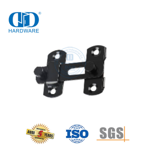 Matériel en acier inoxydable Satin sécurité porte en métal garde de porte garde de porte extérieure serrure de porte Guard-DDDG006