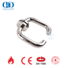Poignée de levier de porte tubulaire ronde en acier inoxydable EN 1906 finie PSS-DDTH001-PSS