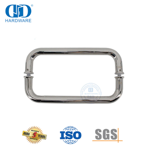 Poignée de traction de porte en verre de salle de bains de salle de douche en acier inoxydable de nouveau design-DDPH007-A-PSS