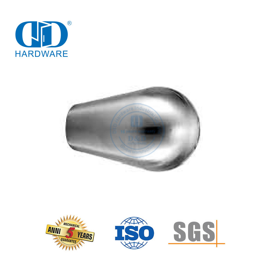 Bouton de meuble en cuivre en acier inoxydable Bouton de tiroir en acier inoxydable-DDFH047