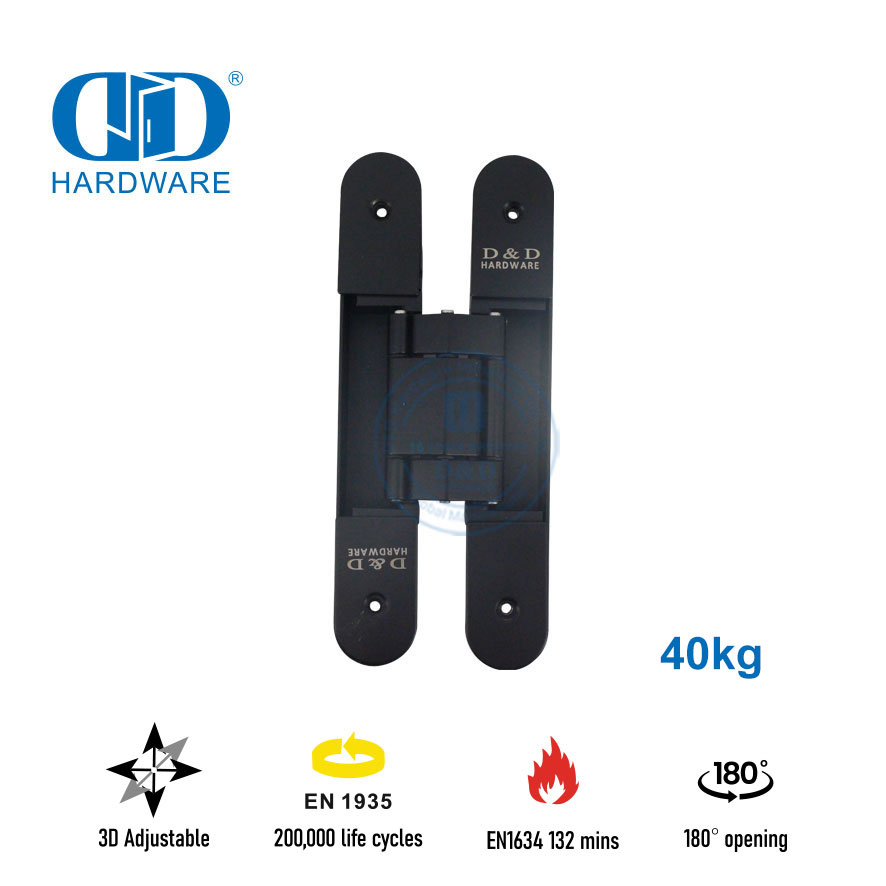 charnière dissimulée coupe-feu 