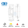 Charnière de porte dissimulée réglable de 120 kg EN1935 pour porte en métal coupe-feu-DDCH008-G120