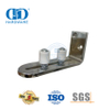 Guide de plancher inférieur de porte de grange coulissante à rouleau de séjour réglable noir Europe en acier inoxydable-DDBD088