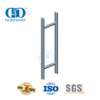 Poignée de traction de barre en T de forme ovale, quincaillerie de porte principale en acier inoxydable, verre, bois et métal, applications multiples, DDPH037