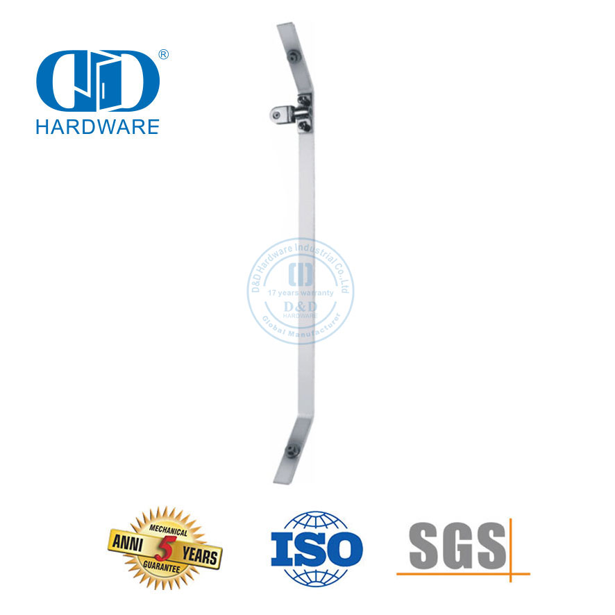 Accessoire de porte en verre en acier inoxydable étanche, panneau de séparation de douche, cabine de douche commerciale System-DDSC002