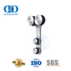 Cintre de porte coulissante en acier inoxydable, ensemble d'accessoires en verre, accessoires de salle de bains, raccord en verre pour Bathroom-DDGS100