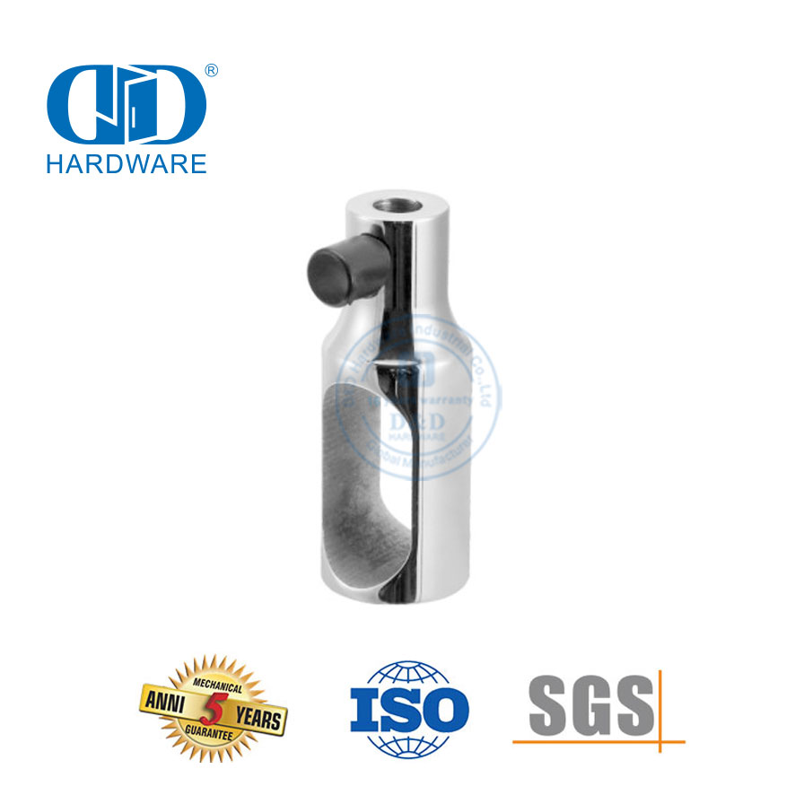 Arrêt de porte en acier inoxydable porte de douche rouleau verre porte coulissante rouleau verre porte raccord pour salle de bain Washroom-DDGS117