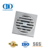 Matériel de salle de bains de Drain de douche de salle de bains de Drain de plancher carré d'acier inoxydable de haute sécurité pour Door-DDFD0011 en verre