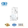 Pièces de Rai d'escalier en acier inoxydable, garde-corps en verre, raccords de balustrade, pince à robinet, pince en verre Bracket-DDHB007
