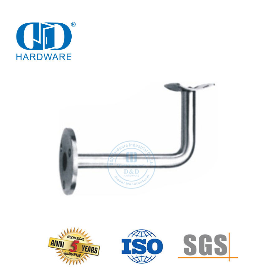 Support de Support en acier inoxydable, accessoires de Rail d'escalier, quincaillerie de porte en verre, main courante Bracket-DDHB002
