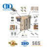 Matériel de cadre de porte de poche coulissante de dérivation robuste en acier inoxydable Hardware-DDBD061 de porte d'armoire de cuisine