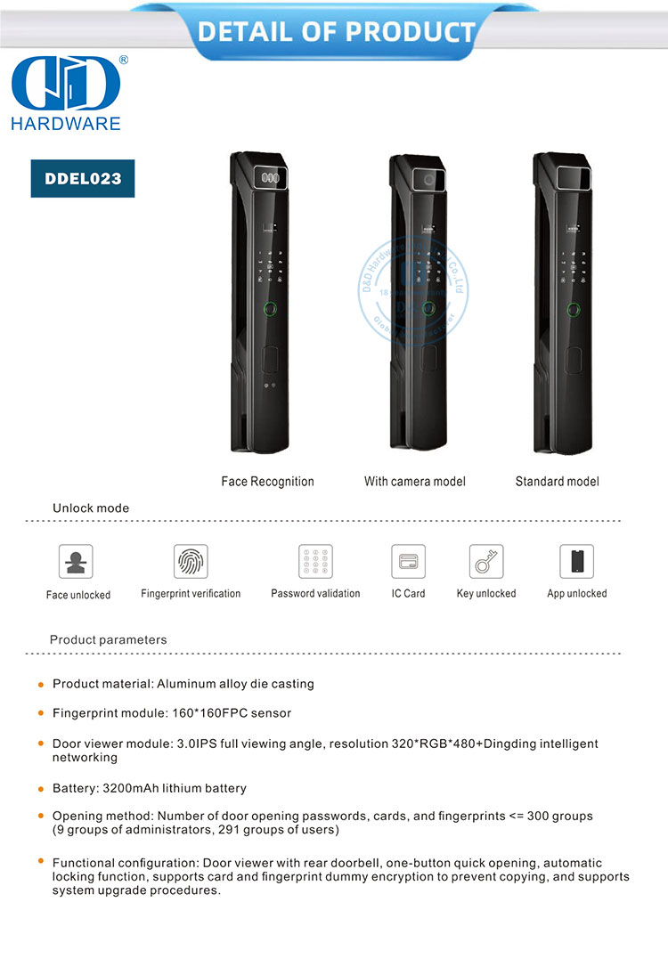 Serrure de porte intelligente, sécurité électronique, carte numérique, télécommande à empreintes digitales, coffre-fort