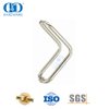 Poignée de traction de style coude dos à dos en acier inoxydable 316 satiné montée sur verre-DDPH012