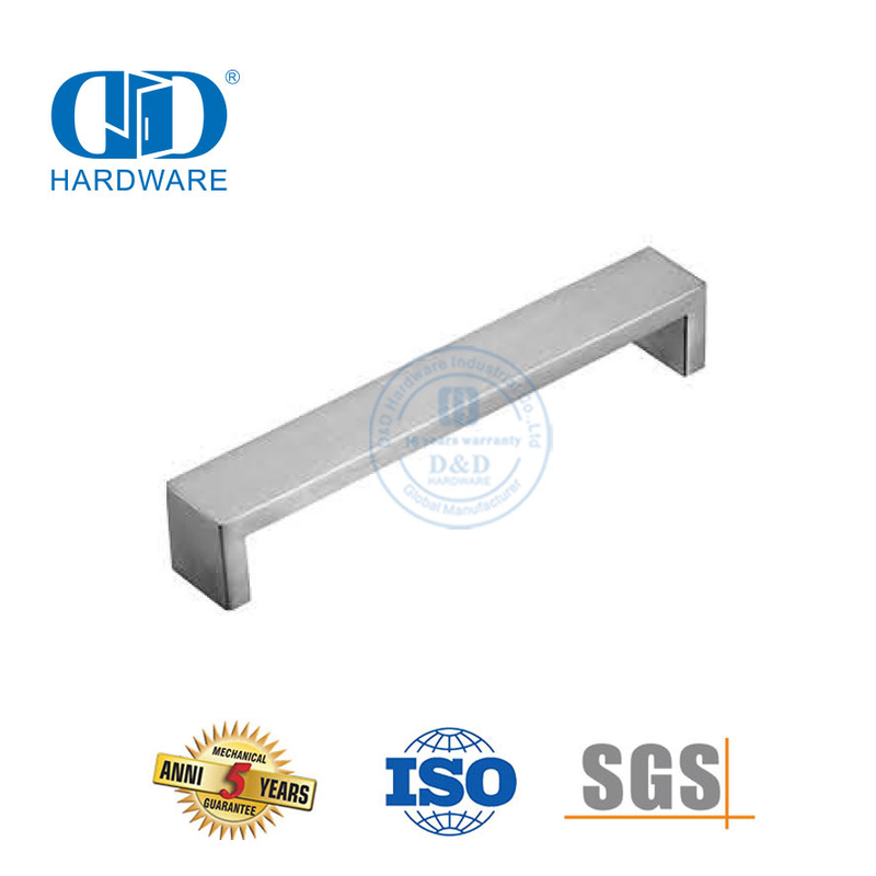 Poignée de meuble en acier inoxydable, nouveau Design, poignée de porte de tiroir de placard, Handle-DDFH039