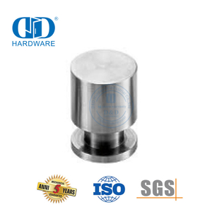 Boutons de meubles solides ronds en acier inoxydable de mode pour tiroir d'armoire Dresser-DDFH046