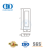 Poignée de traction encastrée en cuivre et en acier inoxydable pour armoire de cuisine-DDFH009-B
