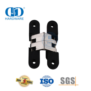 Charnière de porte d'école d'hôtel invisible à 180 degrés en alliage de zinc du fabricant-DDCH007