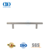 Poignée de porte de salle de bain argentée moderne en acier inoxydable T Bar pour porte en verre-DDPH031-SSS