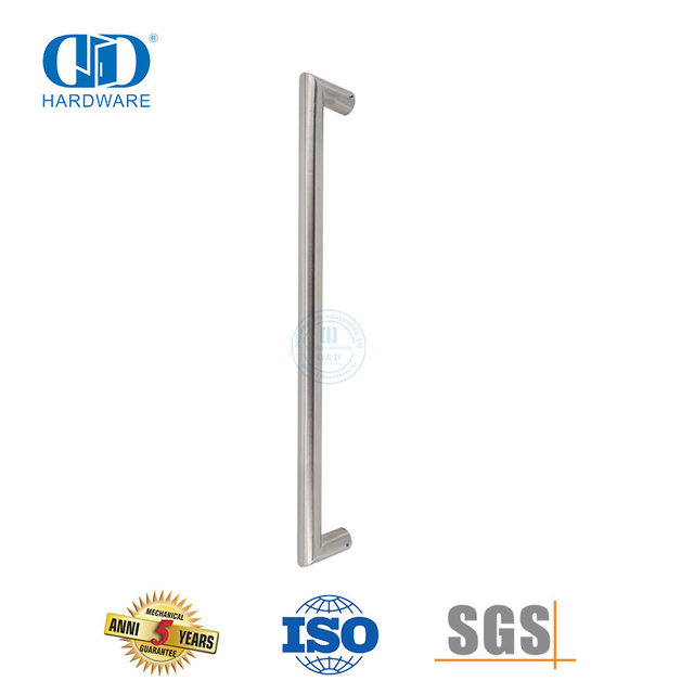 Quincaillerie de meubles personnalisée de qualité supérieure, poignées de traction pour porte simple de Style moderne-DDPH030