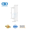  Poignée de traction avancée en acier inoxydable pour porte de douche antirouille-DDPH016-D-SB