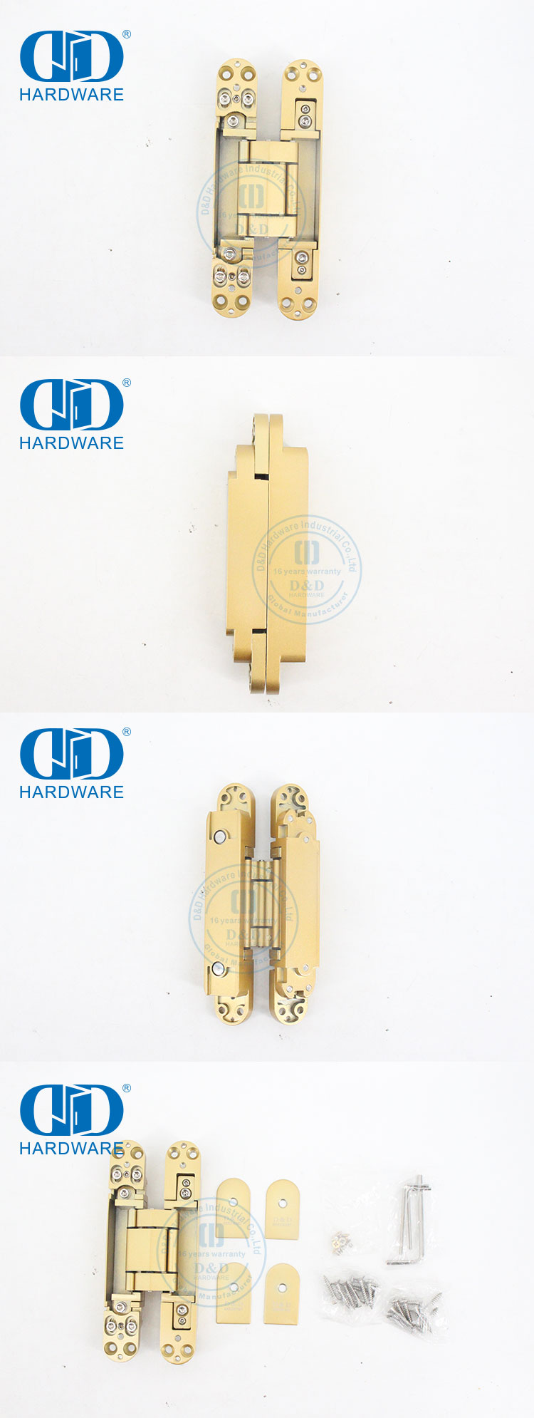 types de charni&egrave;res dissimul&eacute;es