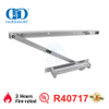 Quincaillerie en aluminium Certification UL Résistance au feu Contrôle réglable Contrôle arrière Ferme-porte intérieur résidentiel hydraulique-DDDC054