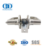 Pêne dormant à bille cylindrique rosace en acier inoxydable bouton verrouillable pratique quincaillerie de serrure pour porte extérieure intérieure-DDLK014