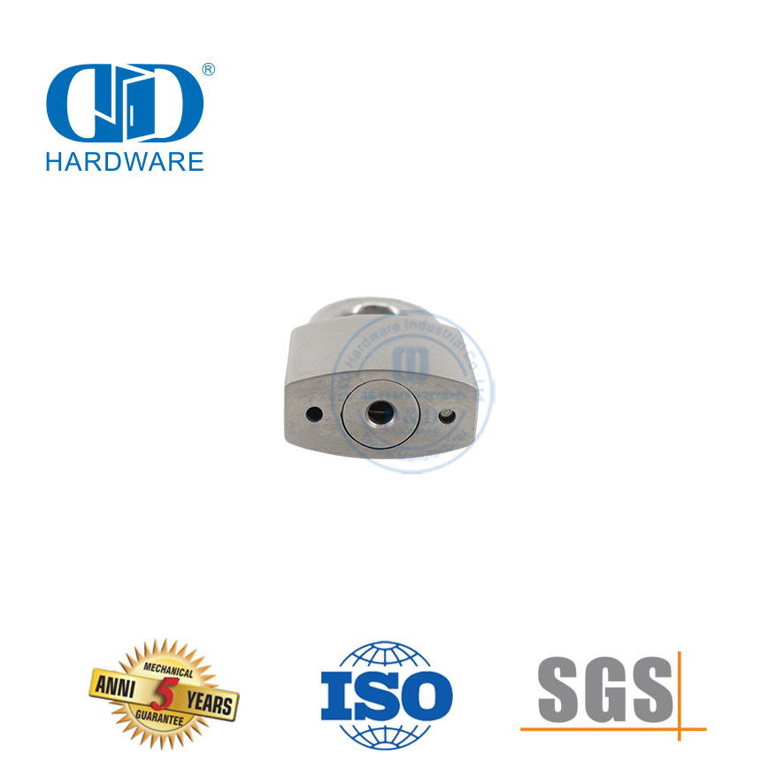 Top sécurité industrielle ménage en acier inoxydable clé principale Portable matériel étanche en métal intérieur externe serrure de porte Padlock-DDPL004