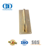 Plaque de signalisation de porte dorée en acier inoxydable, accessoire de quincaillerie de porte, poignée de traction de porte en métal et en bois Commercial-DDPH023