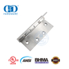 Certificat BHMA répertorié UL ANSI charnière à mortaise ignifuge charnière de porte commerciale en bois d'angle carré-DDSS001-ANSI-2-5x4/3.5x3.7mm