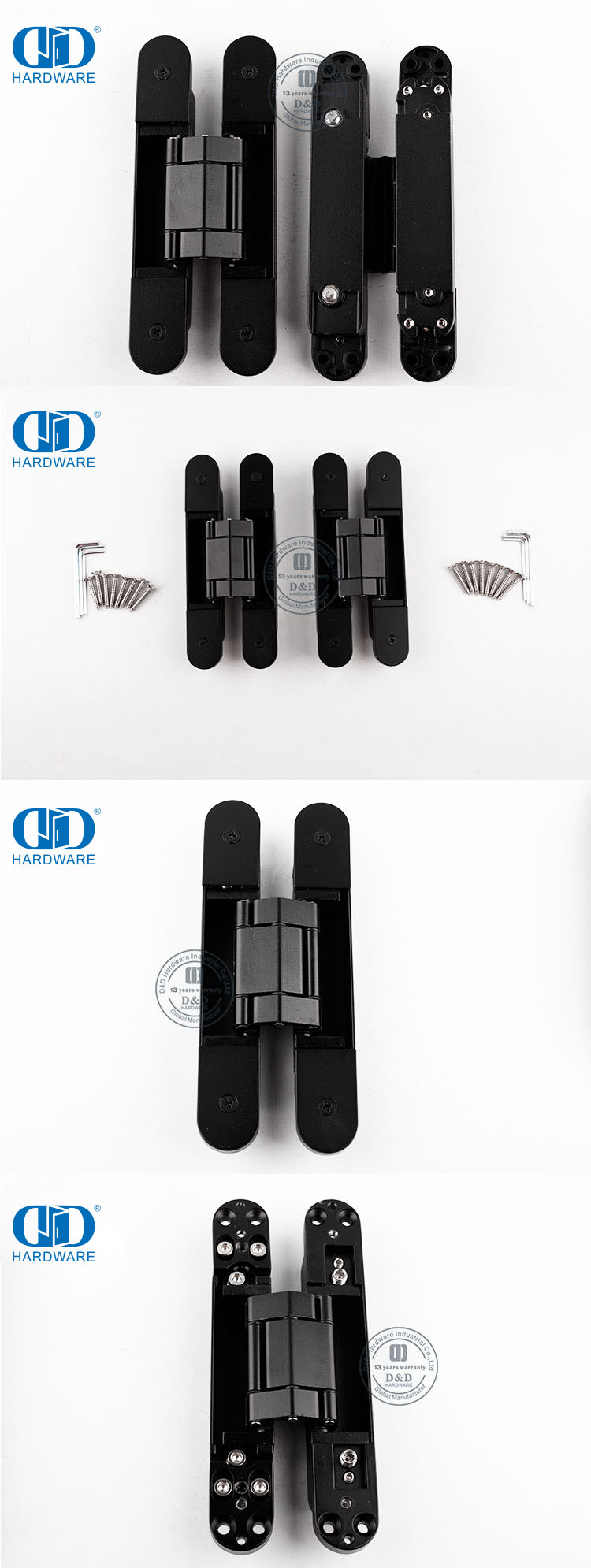 Charni&egrave;re de porte cach&eacute;e pour appartement