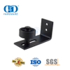 Quincaillerie de porte de grange coulissante en acier inoxydable, quincaillerie de garage en acier, porte de dérivation Hardware-DDBD079