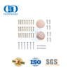 Fabricant professionnel Kit de porte de grange à montage supérieur intérieur en acier inoxydable quincaillerie de porte coulissante matériel de meubles-DDBD072