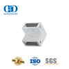 Système de cabine de douche commerciale en acier inoxydable, connecteur de support de panneau en verre, porte en verre Accessories-DDSC011