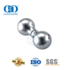 Poignée de porte de douche en verre carrée ronde, bouton en acier inoxydable, bouton de porte en verre-DDSK008