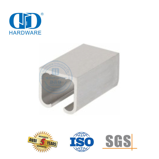 Accessoire de meubles de matériel de salle de bains de cintre de porte coulissante en aluminium d'acier inoxydable pour Door-DDGS140 coulissante intérieure