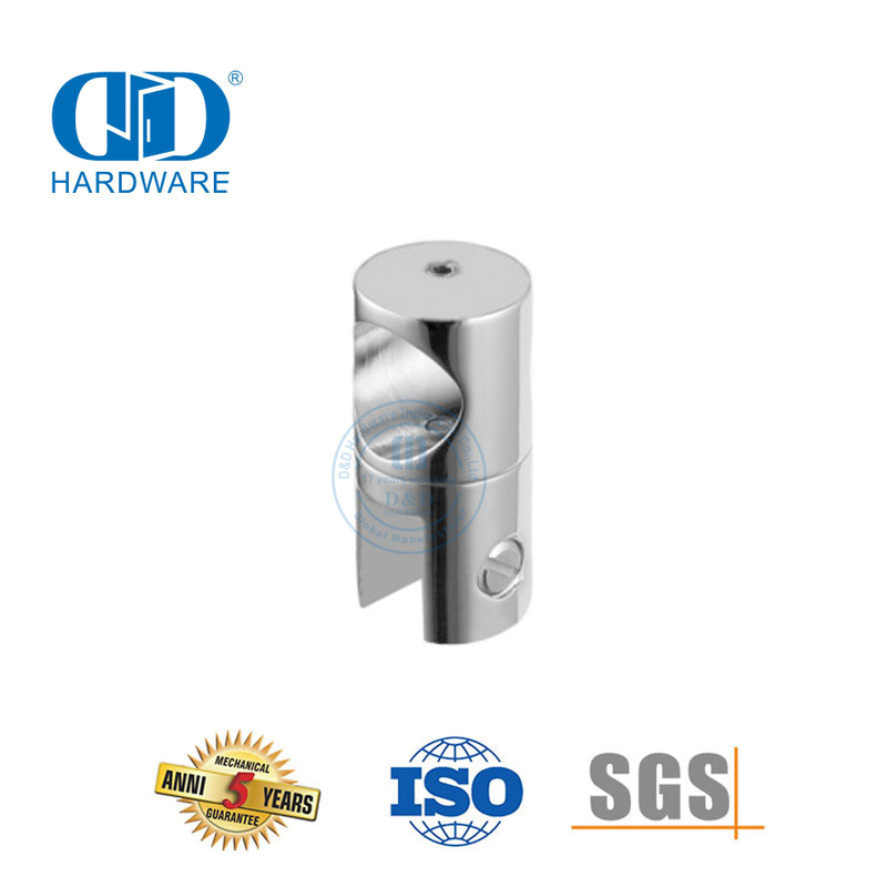 Cloisons de cabine de douche en acier inoxydable, tige de fixation en verre pour salle de douche, raccords de quincaillerie, Connectors-DDSC031 d'angle