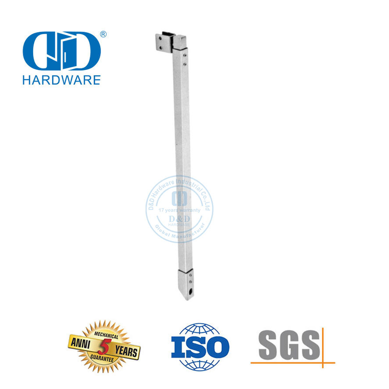 Cabines de douche commerciales en acier inoxydable Cloisons de cabine de douche Hardware-DDSC025 de porte en verre