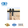 Rail de porte de grange en acier inoxydable, accessoires de quincaillerie de porte en bois amovibles, porte coulissante domestique Rail-DDBD020