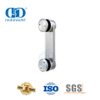 Connecteur de verre horizontal en acier inoxydable, accessoire de meuble, porte en verre Pivot-DDGP017