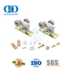 Kits de quincaillerie pour porte de grange coulissante à trois roues en plastique et acier inoxydable, Kits de quincaillerie pour meubles Hardware-DDBD053