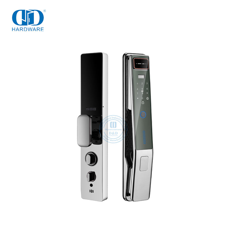 Ouverture rapide sécurité empreinte digitale mot de passe numérique électronique carte IC alarme porte intelligente Lock-DDEL015